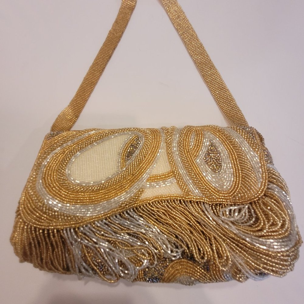 Inge Christopher Beaded evening bag